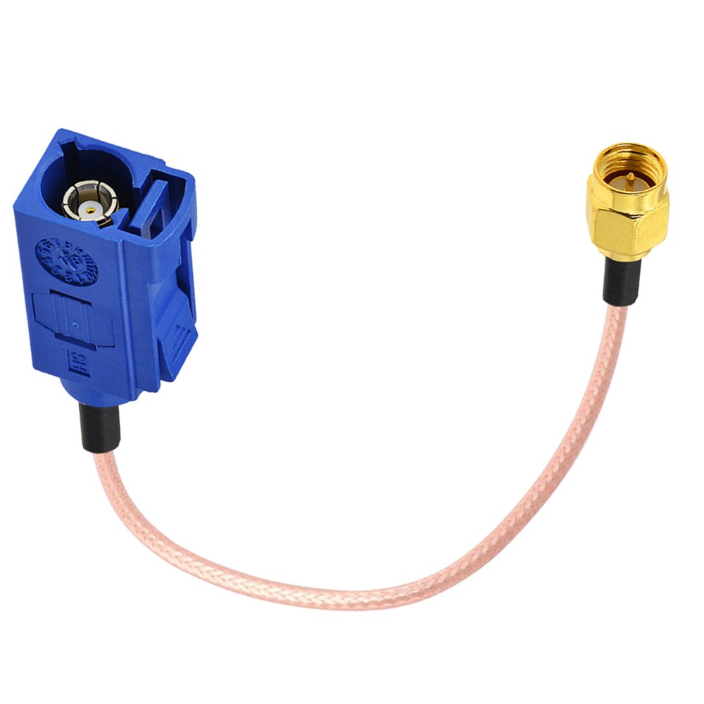 Pigtail Straight Fakra C Female to SMA Male RG174 RG316 Cable Car GPS Antenna Fakra Extension Cable 15CM