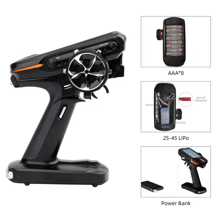 Radiolink RC8X Surface Transmitter 8CH 2.4G IPS Touch Screen Ardupilot/Pix4/Beta Supported for RC Car/Truck RC Remote Controller