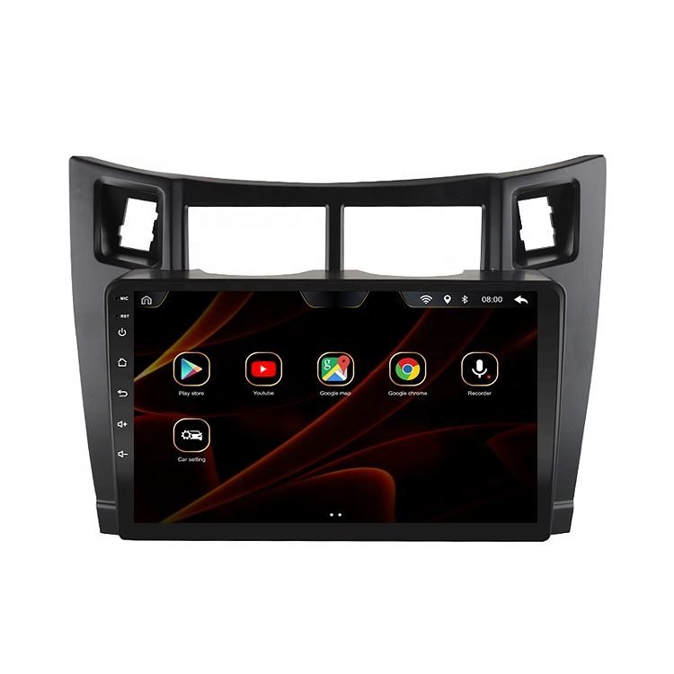 9 Inch Android for Toyota Yaris VITZ 2005 to 2011 Multimedia Stereo Car DVD Player Navigation GPS System Video Radio IPS