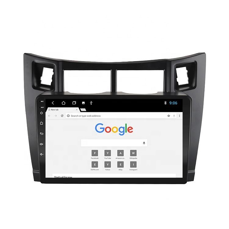 9 Inch Android for Toyota Yaris VITZ 2005 to 2011 Multimedia Stereo Car DVD Player Navigation GPS System Video Radio IPS