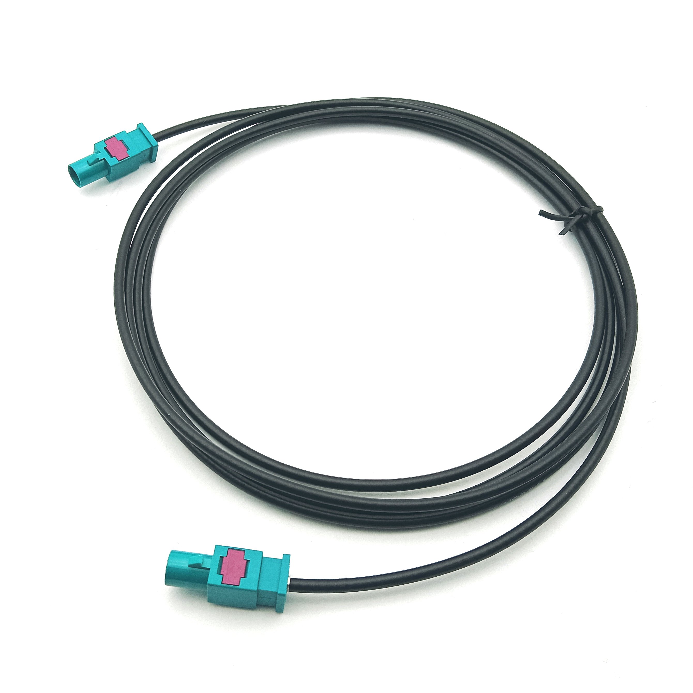 RG174 Straight Universal Fakra SMB Male to Male Car Radio Aerial Antenna Adapter Cable