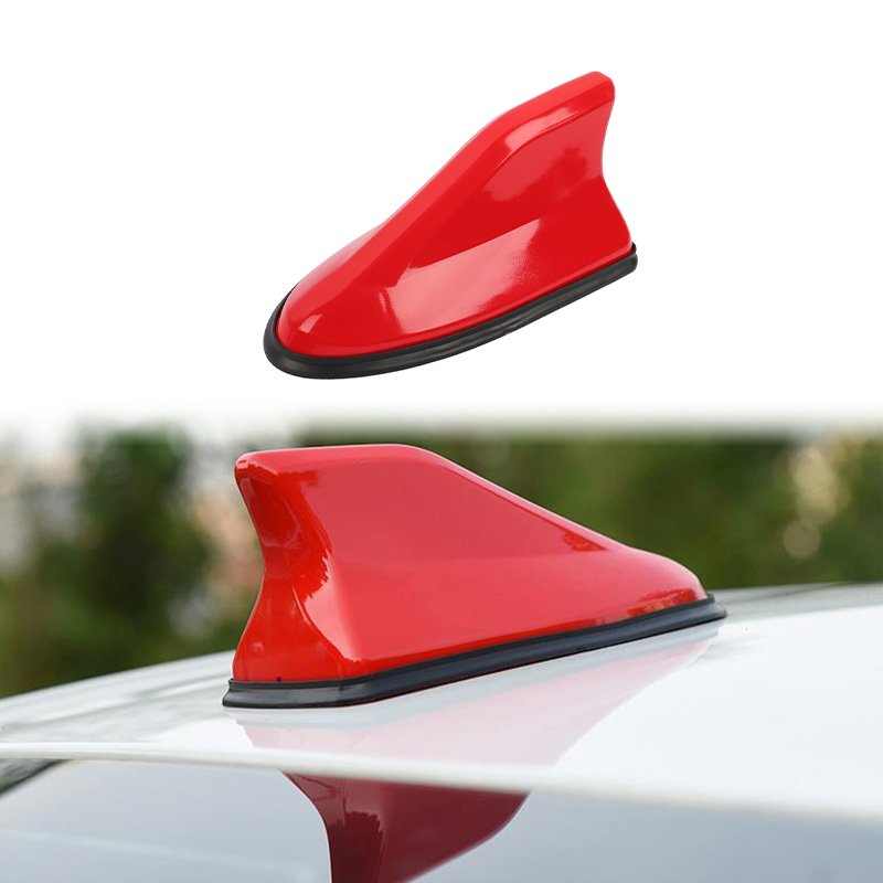 Most Cars Compatible Universal Shark Fin Car Antenna Stylish Auto Exterior FM Radio Signal Reception Replacement Parts
