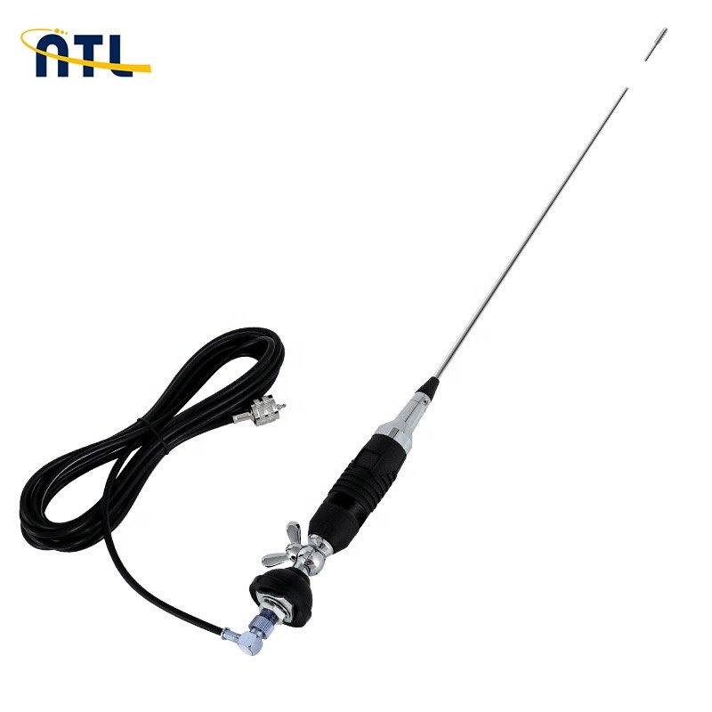 Antele Vertical 300W Maximum Power Input HF Truck radio CB mobile Antenna HH136 for CB radio