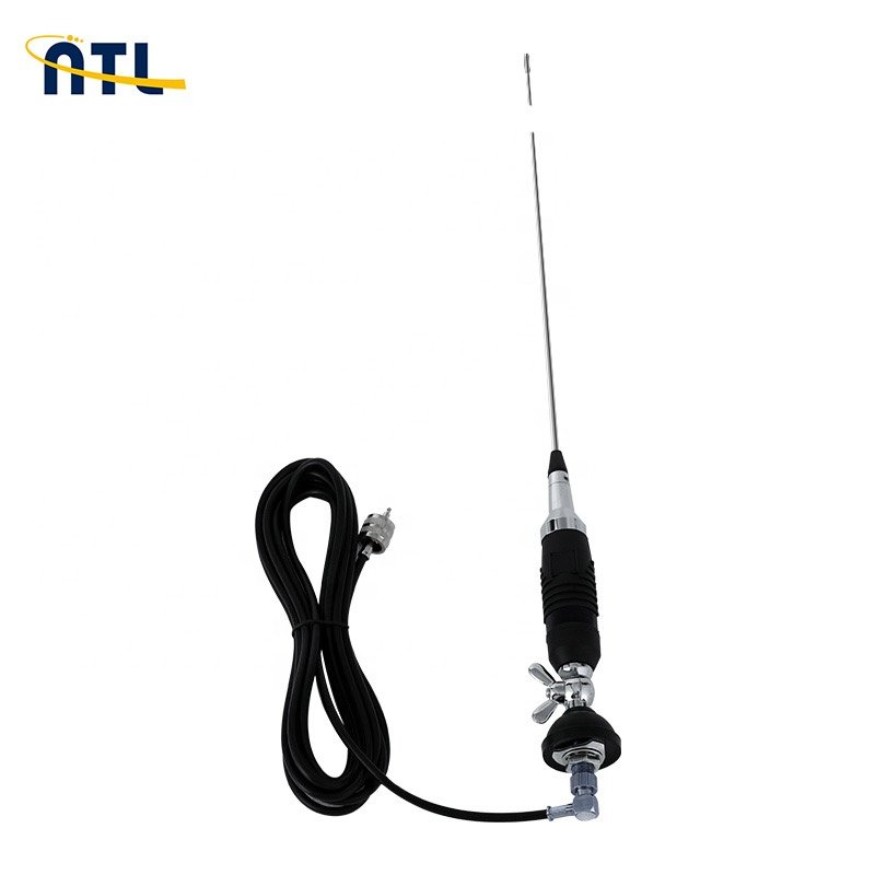 Antele Vertical 300W Maximum Power Input HF Truck radio CB mobile Antenna HH136 for CB radio