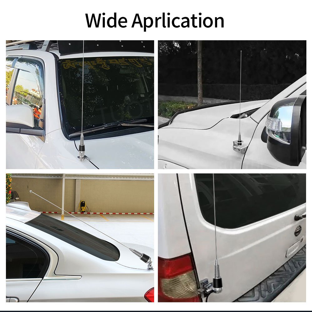 New Items Car UV Frequency Talker Vehicle Walkie-Talkie Antenna Stable Bendable Long Range Omni-Direction Antenna.