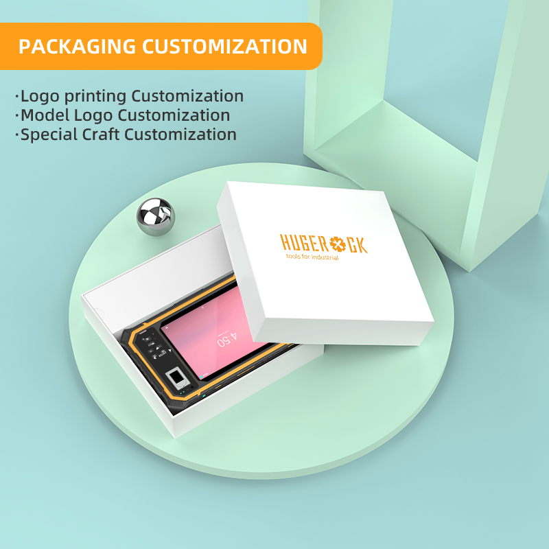 HUGEROCK T80 High Quality NFC RFID Reader 1000nit 18900mAh Wearable Barcode Rug Tablet PC Sunlight Readable 2D WiFi