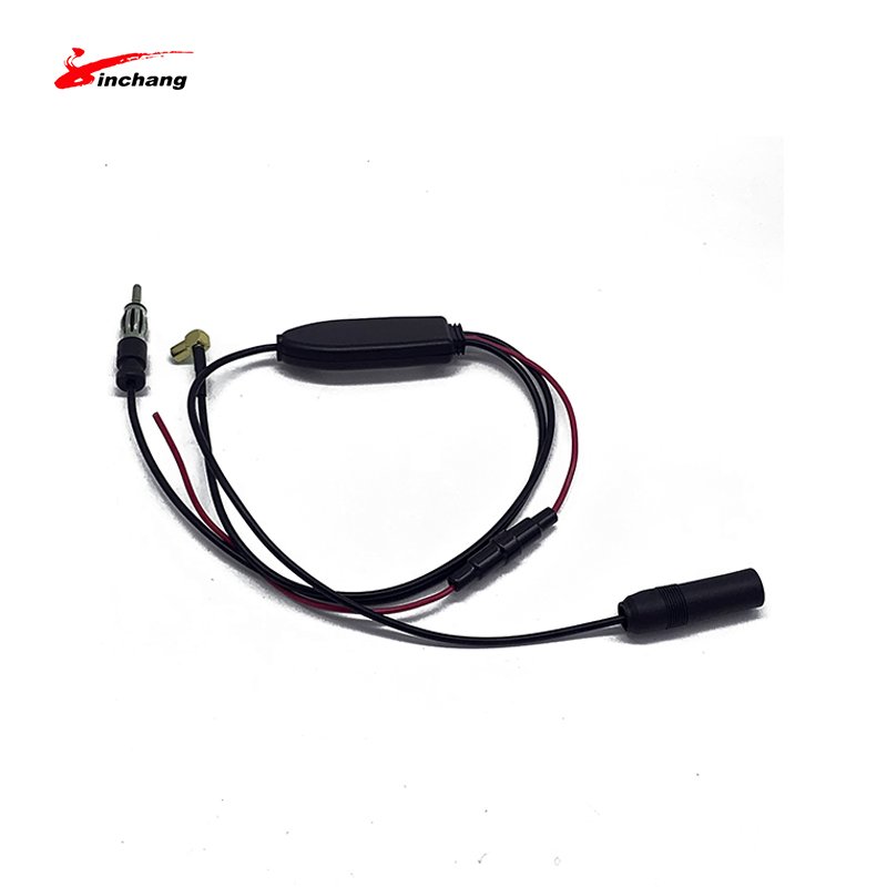 JCD714 Car Radio Dab Dvb Splitter Antenna 88-108 Fm Antenna Amplifier