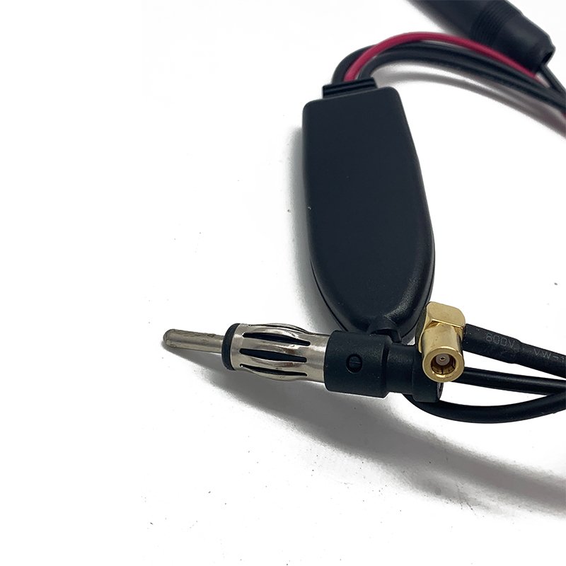 JCD714 Car Radio Dab Dvb Splitter Antenna 88-108 Fm Antenna Amplifier