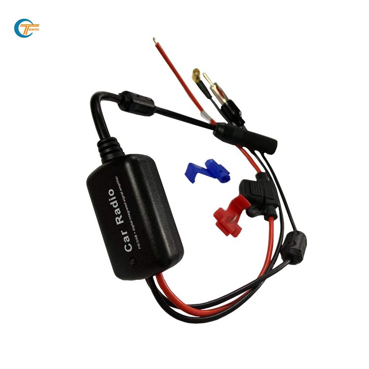 Car Radio Aerials 12V Auto Car Radio FM Antenna Signal Amp Amplifier Car Radio FM/DAB+ digital integrated signal Amplifier