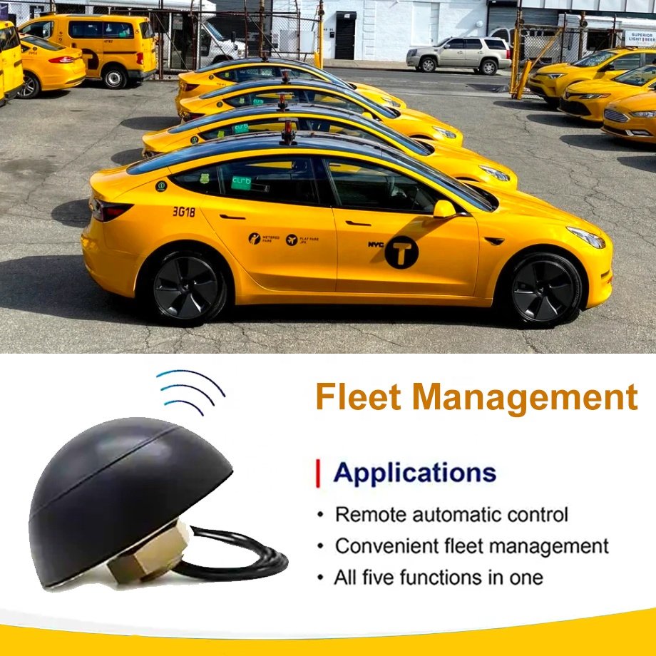 5 in 1 Outdoor IP67 long range high gain GNSS 4x4 5G MIMO WIFI MIMO antenna car gps lte 4g combo antenna for Fleet Management