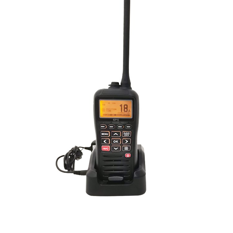 RS-38M Handheld Walkie Talkie IP68 Waterproof Built-In DSC Marine Radio With Weather Channel Receive Antennas Digital Radio