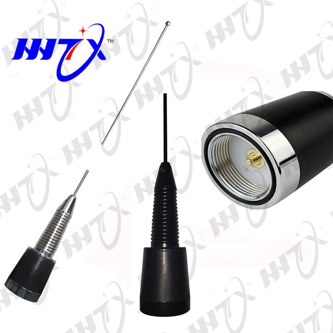 VHF 150 155mhz mobile antenna Spring barrel base NMO car radio whip antenna HOT SALE