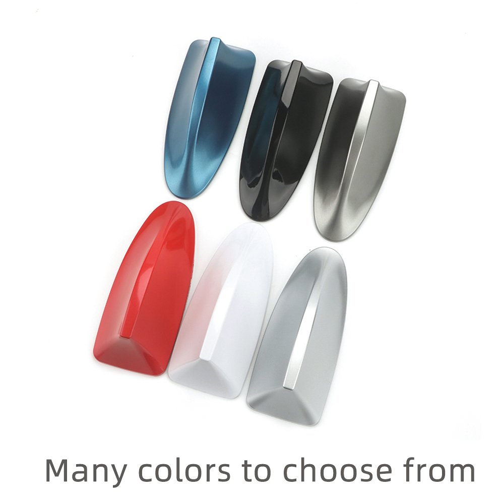 PUERXIN Universal Shark Antenna Color Various Decorative Aerial Roof Auto Accessories Radio Shark Fin Car Shark Antenna