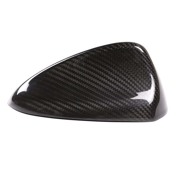 Real Carbon Fiber Car Shark Antenna Cover Sticker Decoration for 2020 Alfa Romeo Giulia Stelvio