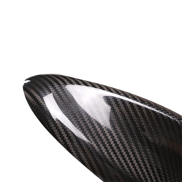 Real Carbon Fiber Car Shark Antenna Cover Sticker Decoration for 2020 Alfa Romeo Giulia Stelvio