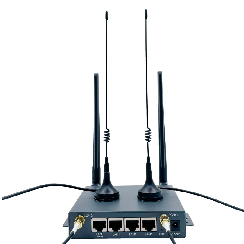 OpenWRT Load Balance 3g 4g Lte Gsm Gprs Lte Sim Card Slot Bonding Router Support Voltage 9-36V