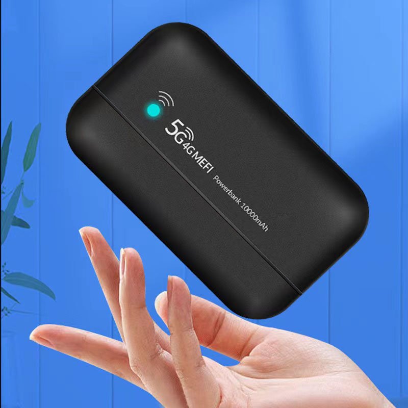 4G LTE Mobile Router Portable Router Inserted SIM Card 10000mah Charging Wifi Two in One Power Bank