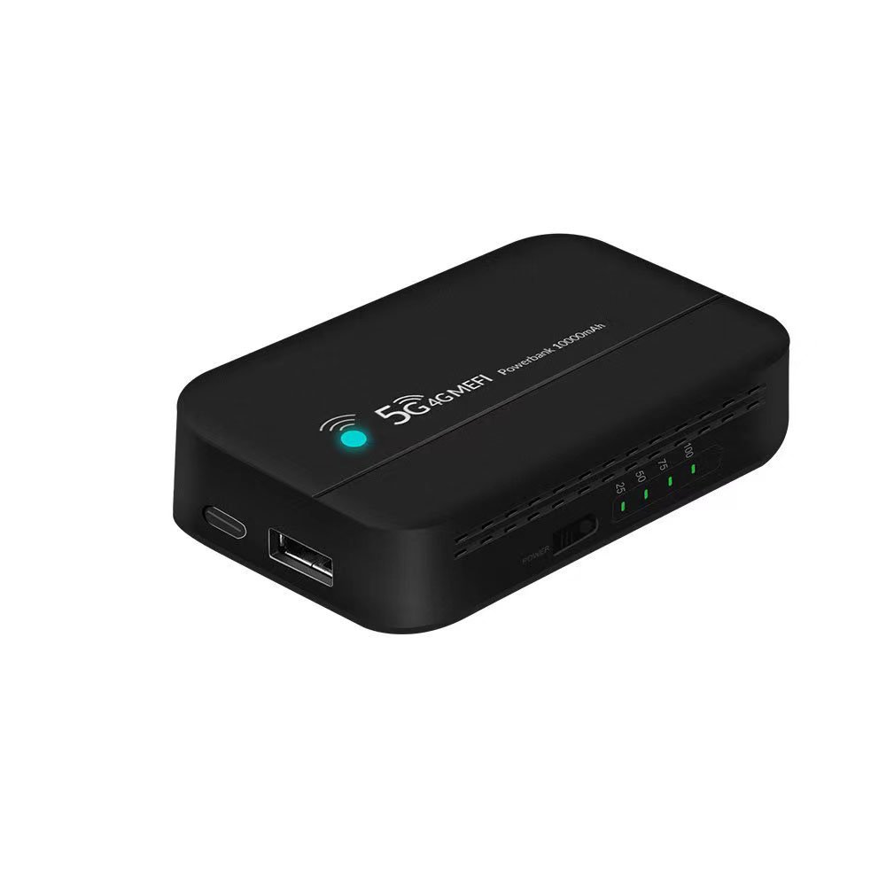 4G LTE Mobile Router Portable Router Inserted SIM Card 10000mah Charging Wifi Two in One Power Bank