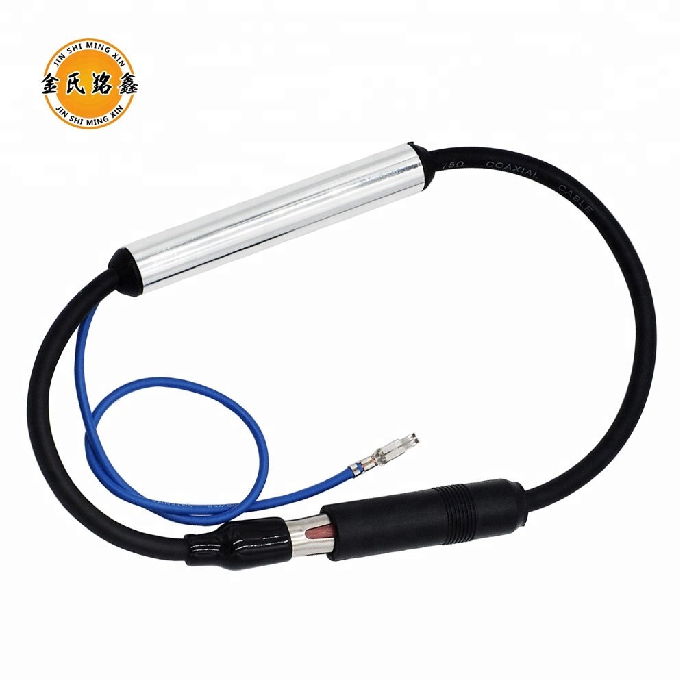 MX Auto Inline Antenna Car Radio FM & AM Stereo Signal Amp Amplifier Booster Car Antenna Extension Cable Canada