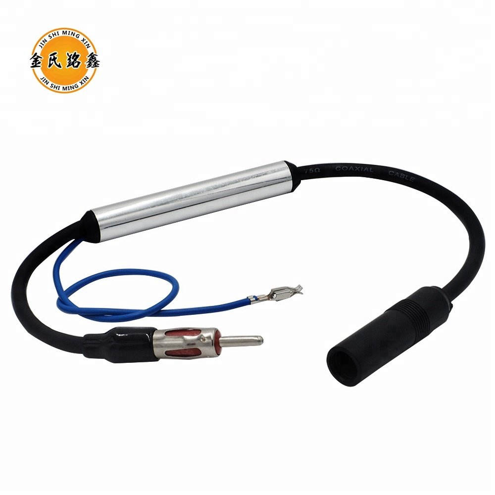 MX Auto Inline Antenna Car Radio FM & AM Stereo Signal Amp Amplifier Booster Car Antenna Extension Cable Canada