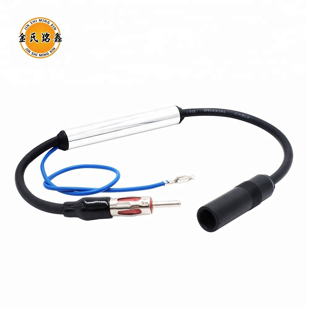 MX Auto Inline Antenna Car Radio FM & AM Stereo Signal Amp Amplifier Booster Car Antenna Extension Cable Canada