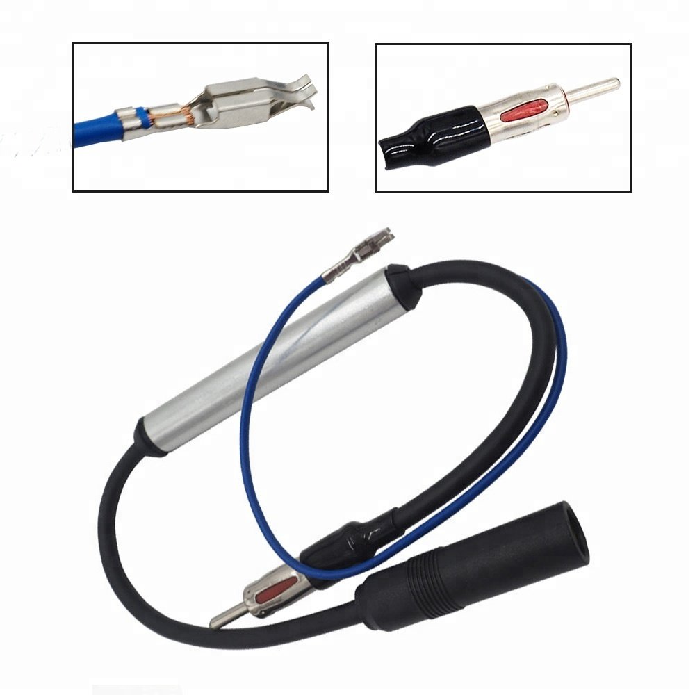 MX Auto Inline Antenna Car Radio FM & AM Stereo Signal Amp Amplifier Booster Car Antenna Extension Cable Canada