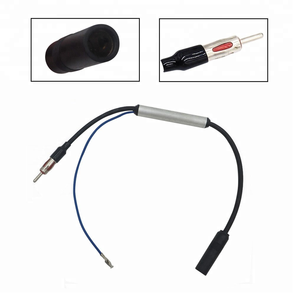 MX Auto Inline Antenna Car Radio FM & AM Stereo Signal Amp Amplifier Booster Car Antenna Extension Cable Canada