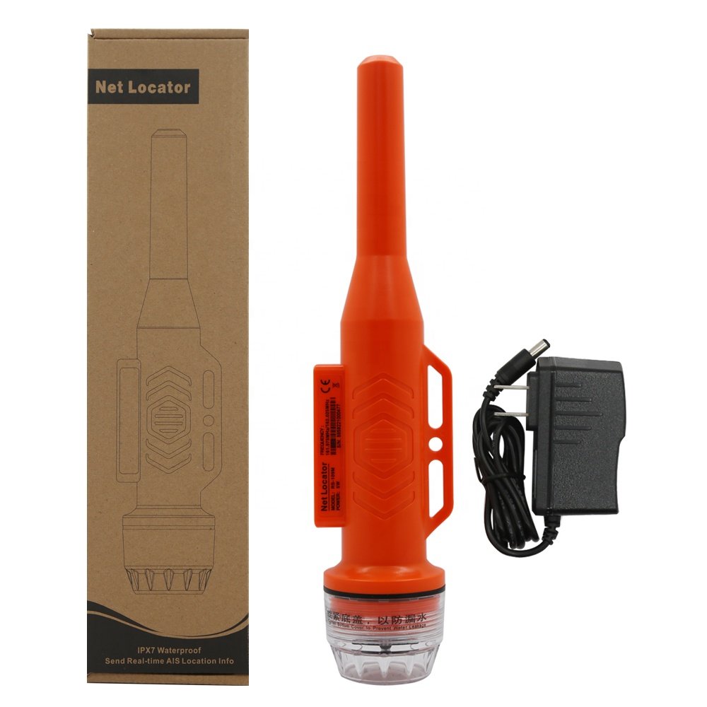 Long Range IPX7 5W Ais Transponder Fishing Net Buoy Tracker for Fishing Net Fast Receiving Positioning Gps Navigation RS-109M
