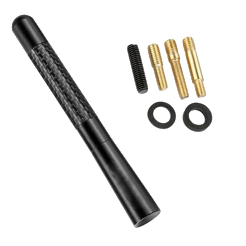 Automotive Antenna Aluminum Alloy Radio Carbon Fiber Modified Car Antenna 3.5cm/8cm/12cm