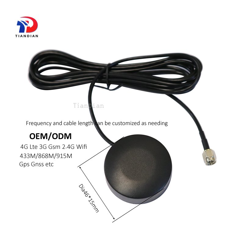 External 1575.42Mhz Patch Gprs Aerial High Gain 28dBi Active Gps Gnss Car Antenna