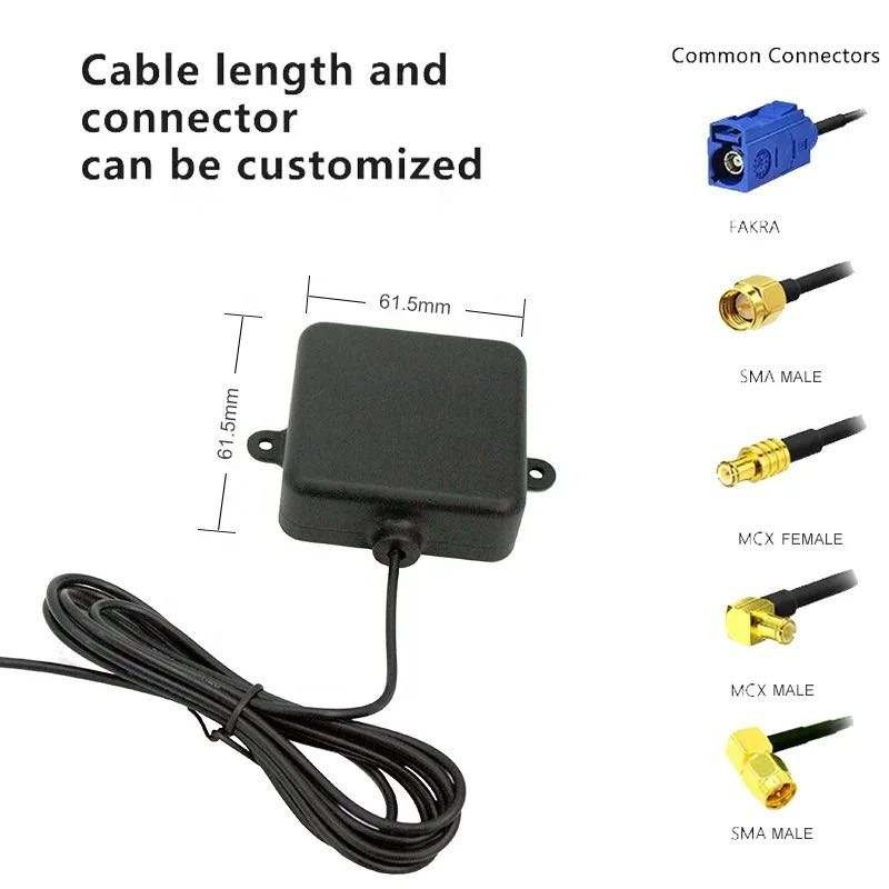 ZXSignal Plus Car GPS Antenna Navigator Amplifier 1575.42MHz GPS Antenna With SMA Connector Active Car GPS Antenna