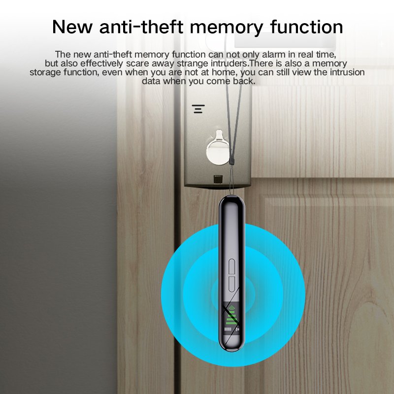 T88 Advanced Personal Safety Products GPS Wireless Signal Detector Car Vibration Alarm Hidden Camera Detector
