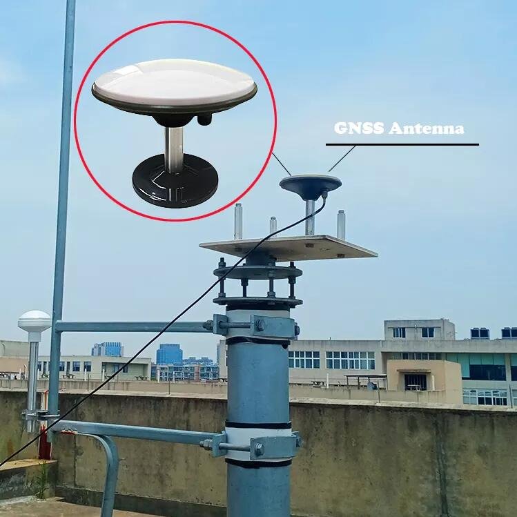 JCA228E L1 L2 L5 High Precision RTK GNSS External GPS Antenna With TNC Female Connector