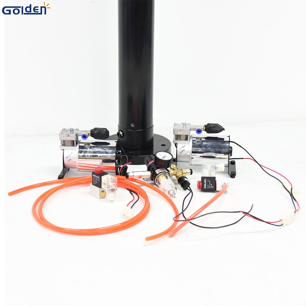 Mini Compact 3m Pneumatic Aluminum Telescopic Mast for Antenna