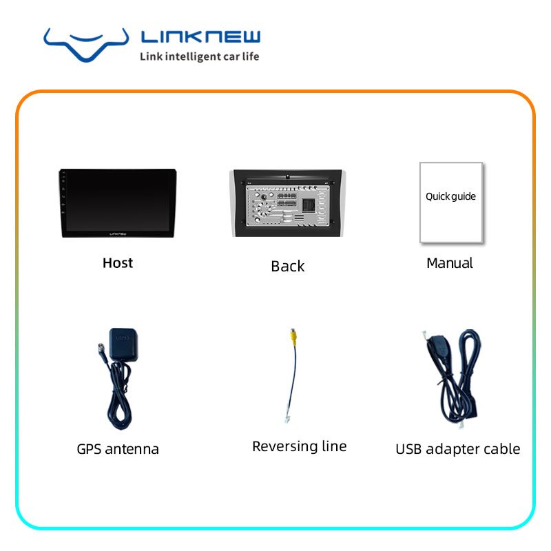 LINKNEW F10Android 10.0 Tesla Screen Car Radio DVD Player GPS Navigation for Hyundai Tucson 2 IX35 2010-2015