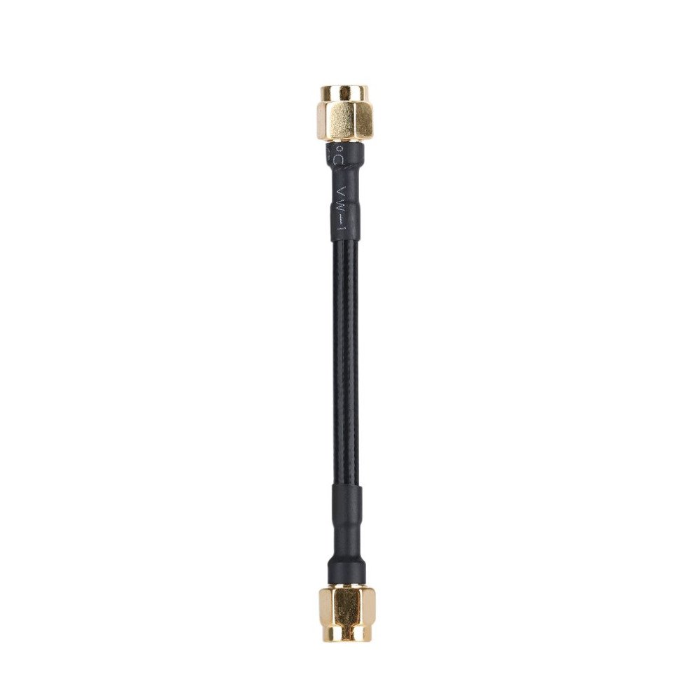 5.8GHz FPV Triple Feed Patch Antenna 14dBi RP-SMA Male to SM a Male Adapter Directional Circularly Polarized for Drone Airplane