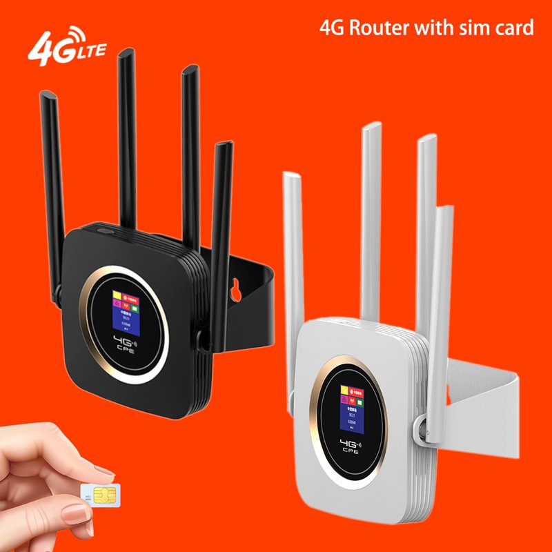 Good Quality CPF903-B 3000mAh Router with Sim Card External Antenna *4 Router 4g Online Carrying Travel