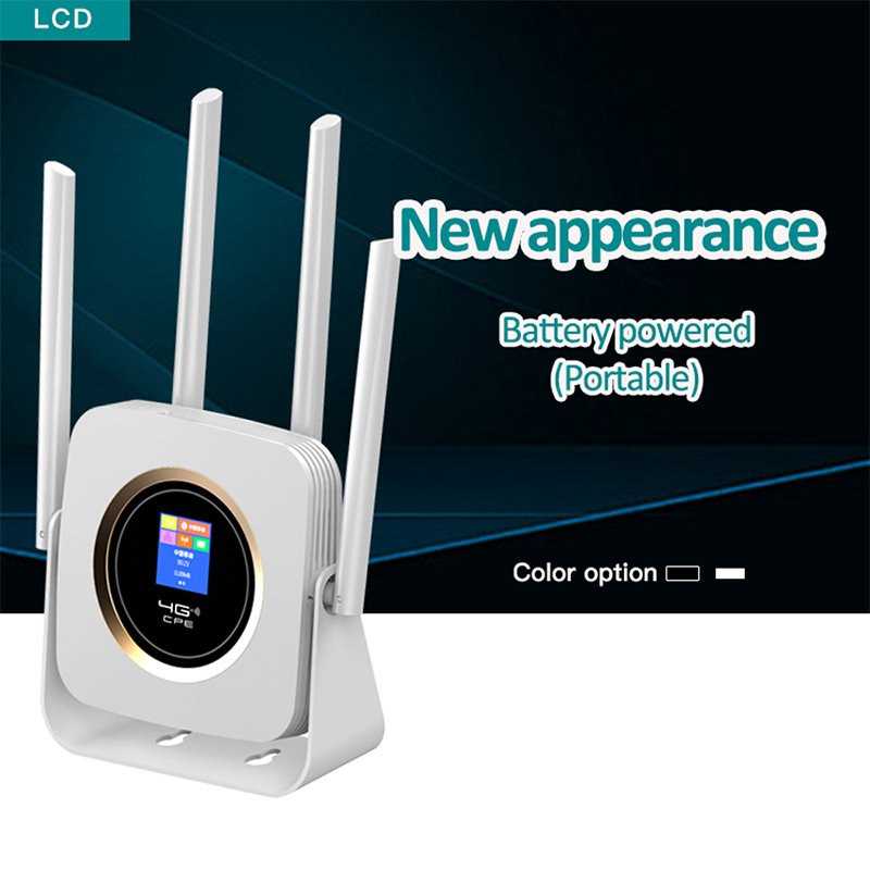 Good Quality CPF903-B 3000mAh Router with Sim Card External Antenna *4 Router 4g Online Carrying Travel