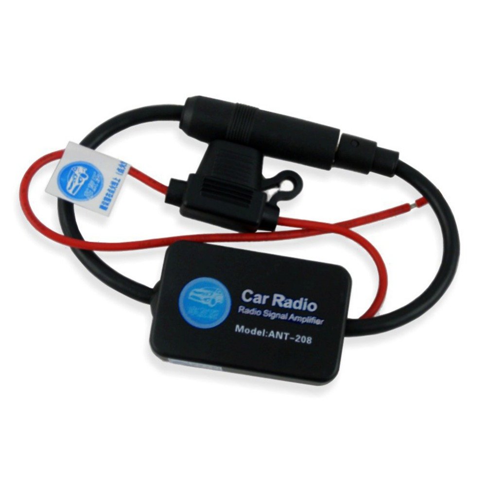 C0058 Universal 12V Long Life High Quality Tv Signal Booster Amplifier Strengthen Car Radio Fm Antenna