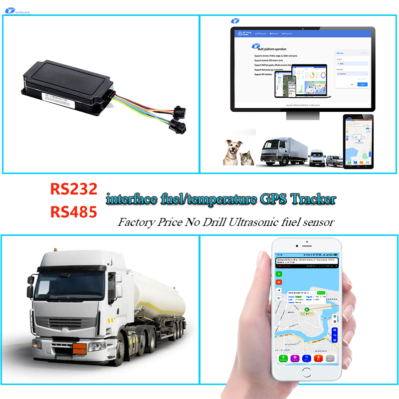 China GPS tracker Manufacturer Support Weight Sensor for Semi Truck Big Heavy Vehicle GPS Tracking Device Fuel Gsm GPS Car Alarm