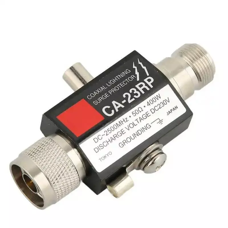 CA-23RP Coaxial Lightning Arrester Surge Protector Radio Connector Adapter Repeater Coaxial Lightning Antenna Surge 3GHZ 50 Ohm