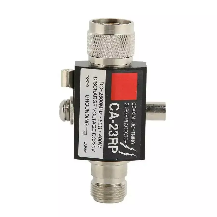 CA-23RP Coaxial Lightning Arrester Surge Protector Radio Connector Adapter Repeater Coaxial Lightning Antenna Surge 3GHZ 50 Ohm