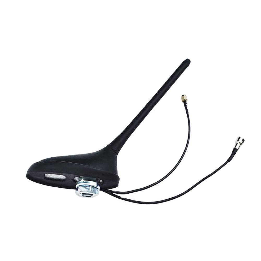 RY Roof Mount Car Radio Antenna AM FM Plug Radio Signal Booster Amplifier Aerials Universal UHF VHF GPS Signal Combo Antenna