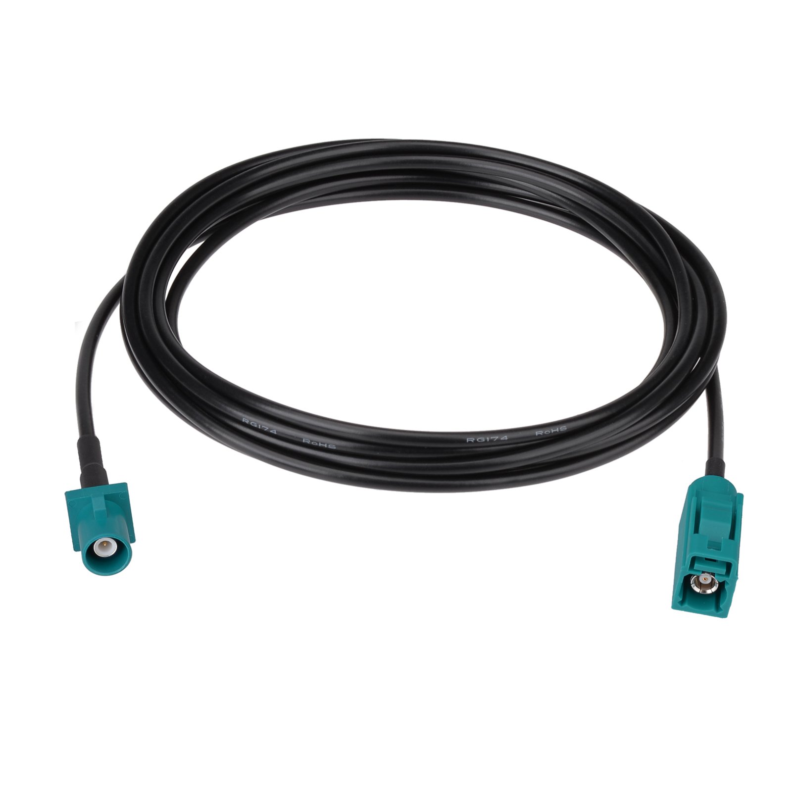Superbat Fakra Z Female to Male Vehicle Antenna Adapter Cable 250cm for Car Stereo Android Head Unit GPS Navigation