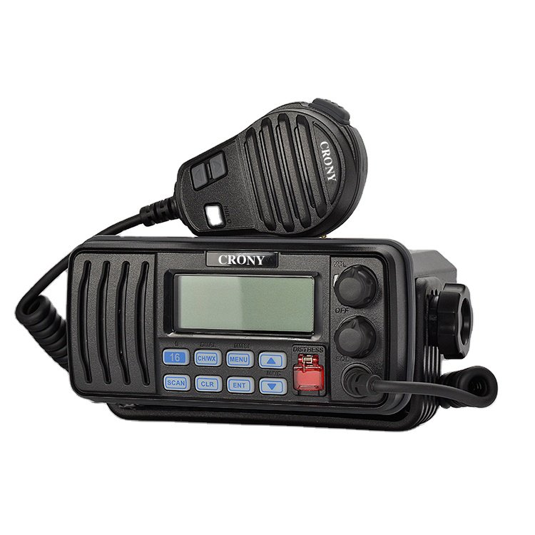 2024 New Waterproof IP67 Antenna Radio Hf Transceiver Marine Vhf Fixed Marine Radio With GPS