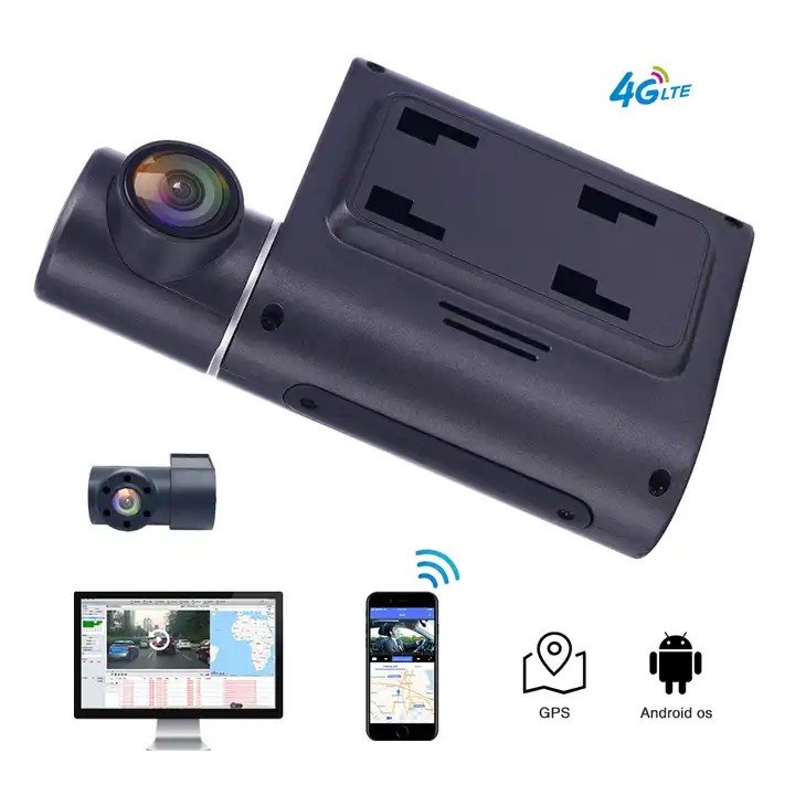 Wholesale Multiple Functions 4G Dual Lens Dash Cam with GPS Tracking