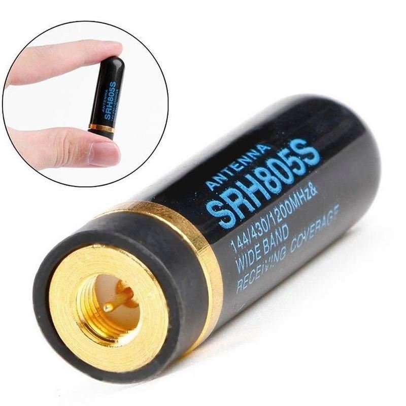 2023 Hotsale Dual Band Uhf+Vhf Srh805s Sma-Female Antenna For Tk3107 2107 Baofeng Uv-5R 888S Uv-82 Walkie Talkie Radio