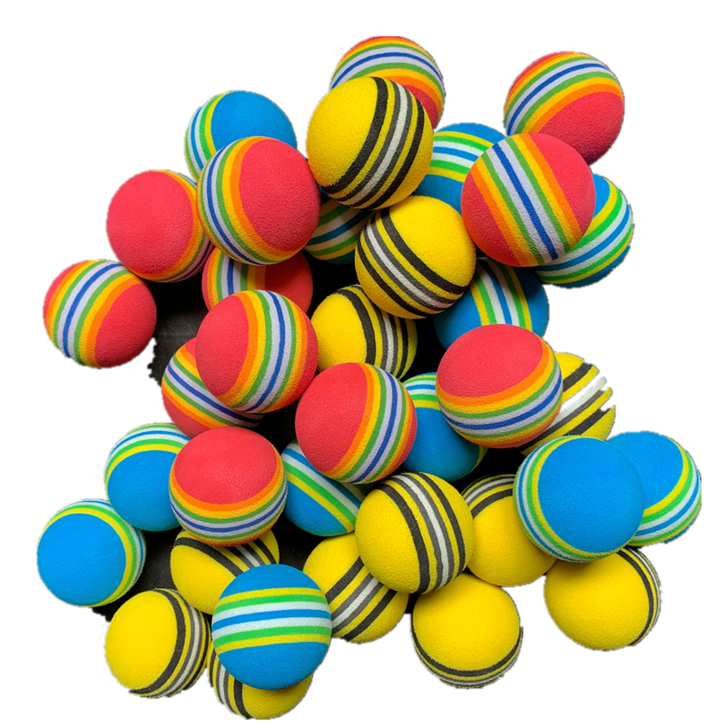 Customized EVA Foam Antenna Ball, Car Decoration Ball, Children's Play Sponge Ball
