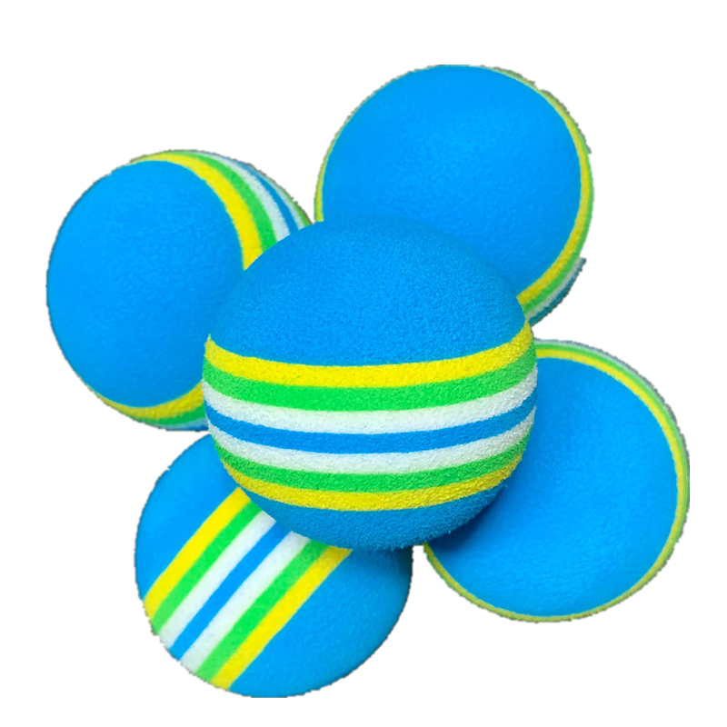 Customized EVA Foam Antenna Ball, Car Decoration Ball, Children's Play Sponge Ball