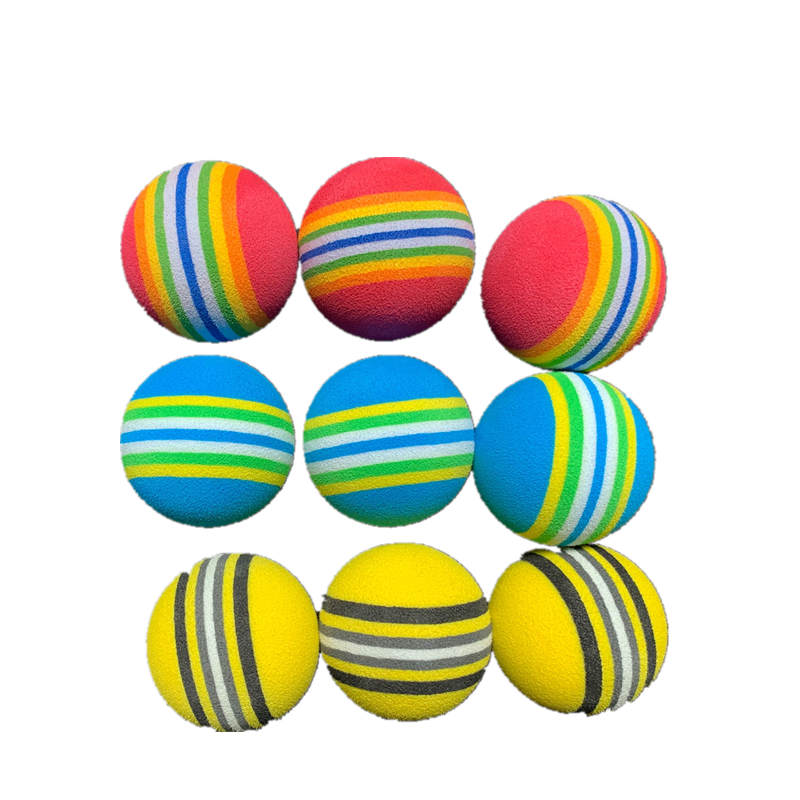 Customized EVA Foam Antenna Ball, Car Decoration Ball, Children's Play Sponge Ball